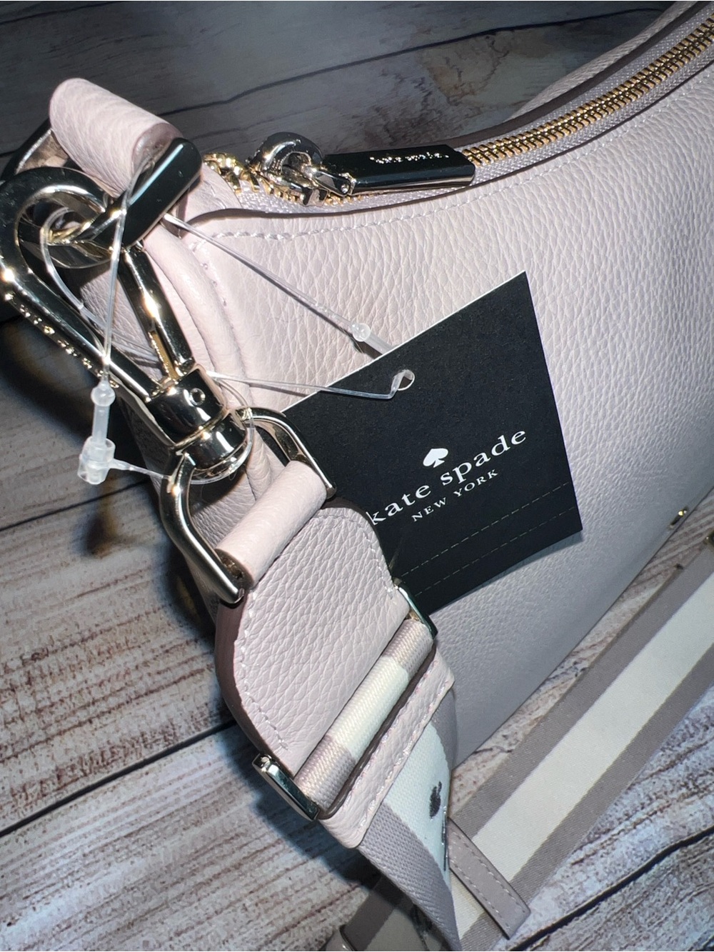 kate spade Emma Pebbled Leather Large Crossbody - Picture 2 of 10